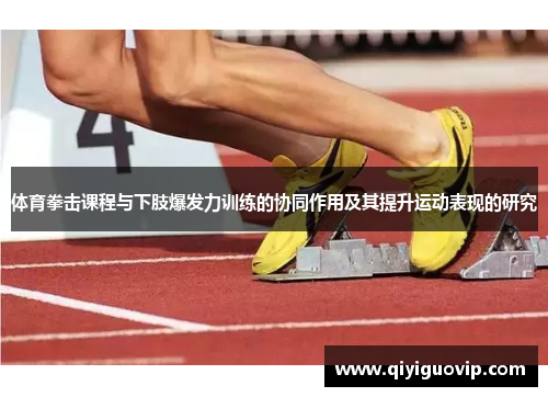 体育拳击课程与下肢爆发力训练的协同作用及其提升运动表现的研究